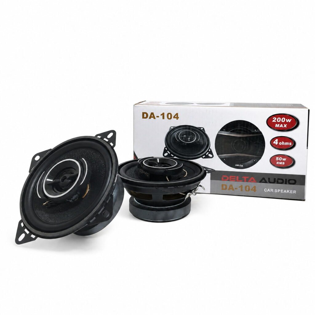 Parlantes Delta Audio 4" Coaxiales 2 Vías (Par)