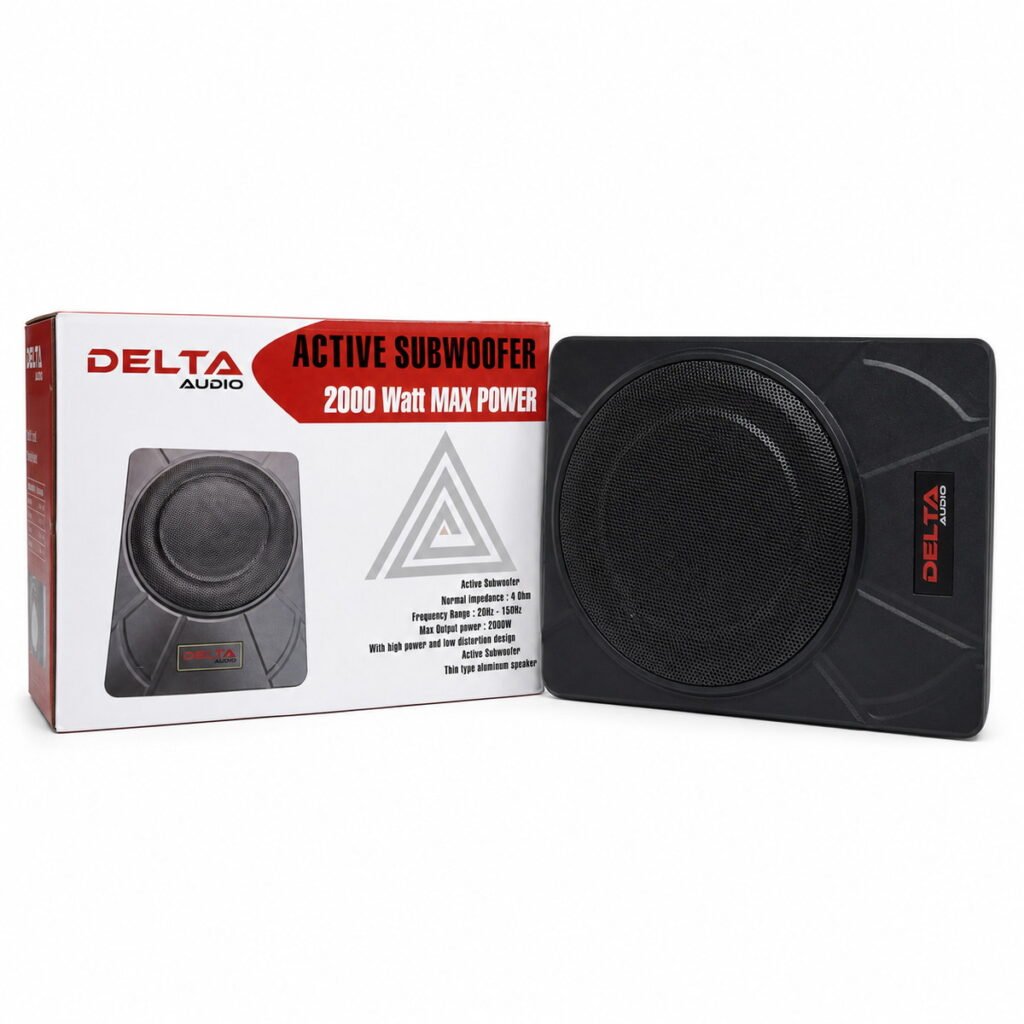 Bajo Amplificado Delta Audio Extraplano (Planta Integrada)