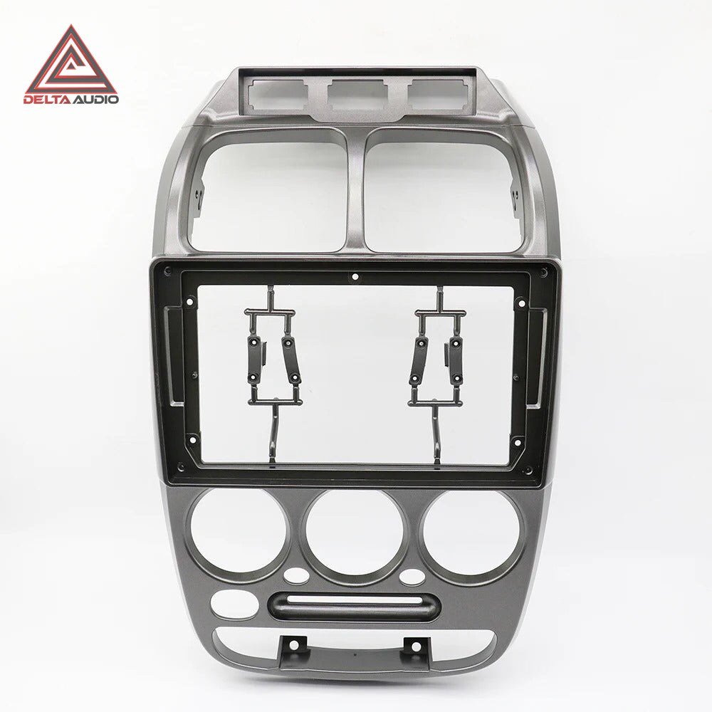 Consola Hyundai Accent Verna, Gyro "Tres Botones" 1999 a 2015 - 9" (Gris Raton)