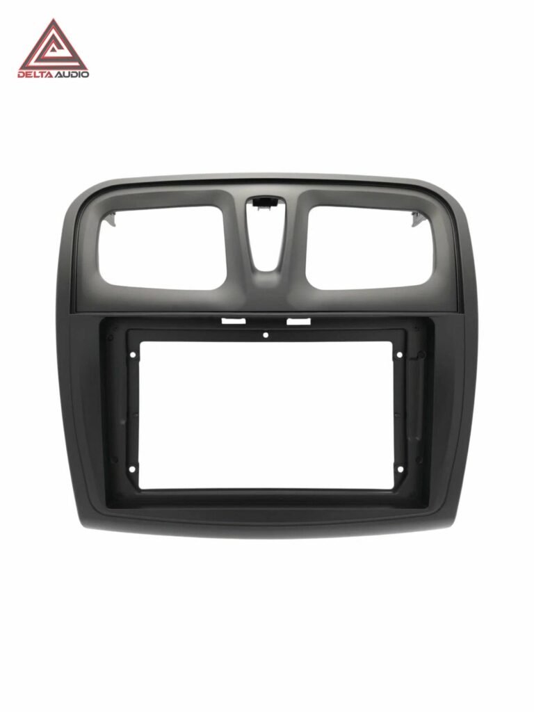 Consola Renault Logan, Sandero, Stepway 2017 a 2024 - 9" (Negro Brillante)