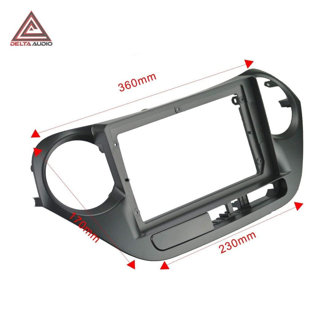 Consola Hyundai Grand I10 2015 a 2022 - 9" (Negro Mate)