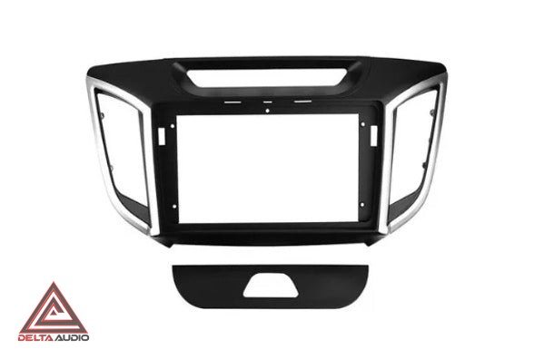 Consola Hyundai Creta 2017 a 2022 - 9" (Negro Mate con Gris)
