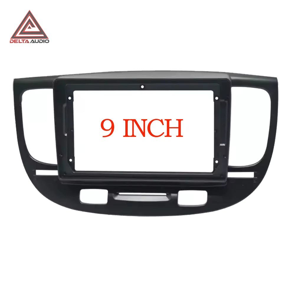 Consola KIA RIO Xcite 2006 a 2011 - 9" (Negro Mate)