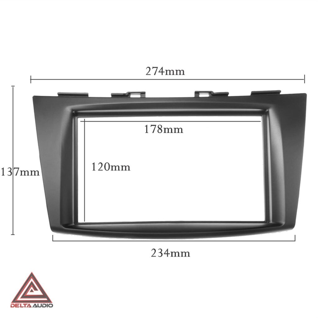 Consola Suzuki Swift, Ertiga 2013 a 2018 - 9 (Negro Mate)