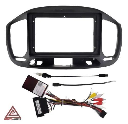 Consola Fiat UNO 2015 a 2020 - 9 (Negro Mate)