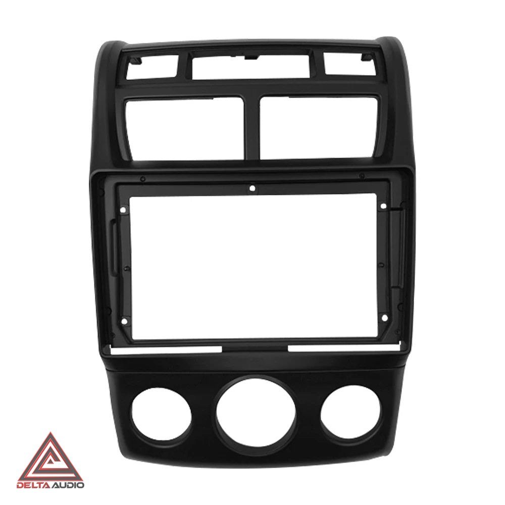 Consola KIA FQ Sportage 2005 a 2015 - 9 (Negro Mate)