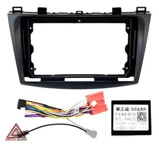 Consola Mazda 6 ALL NEW 2010 a 2012 - 9 (Negro Mate)