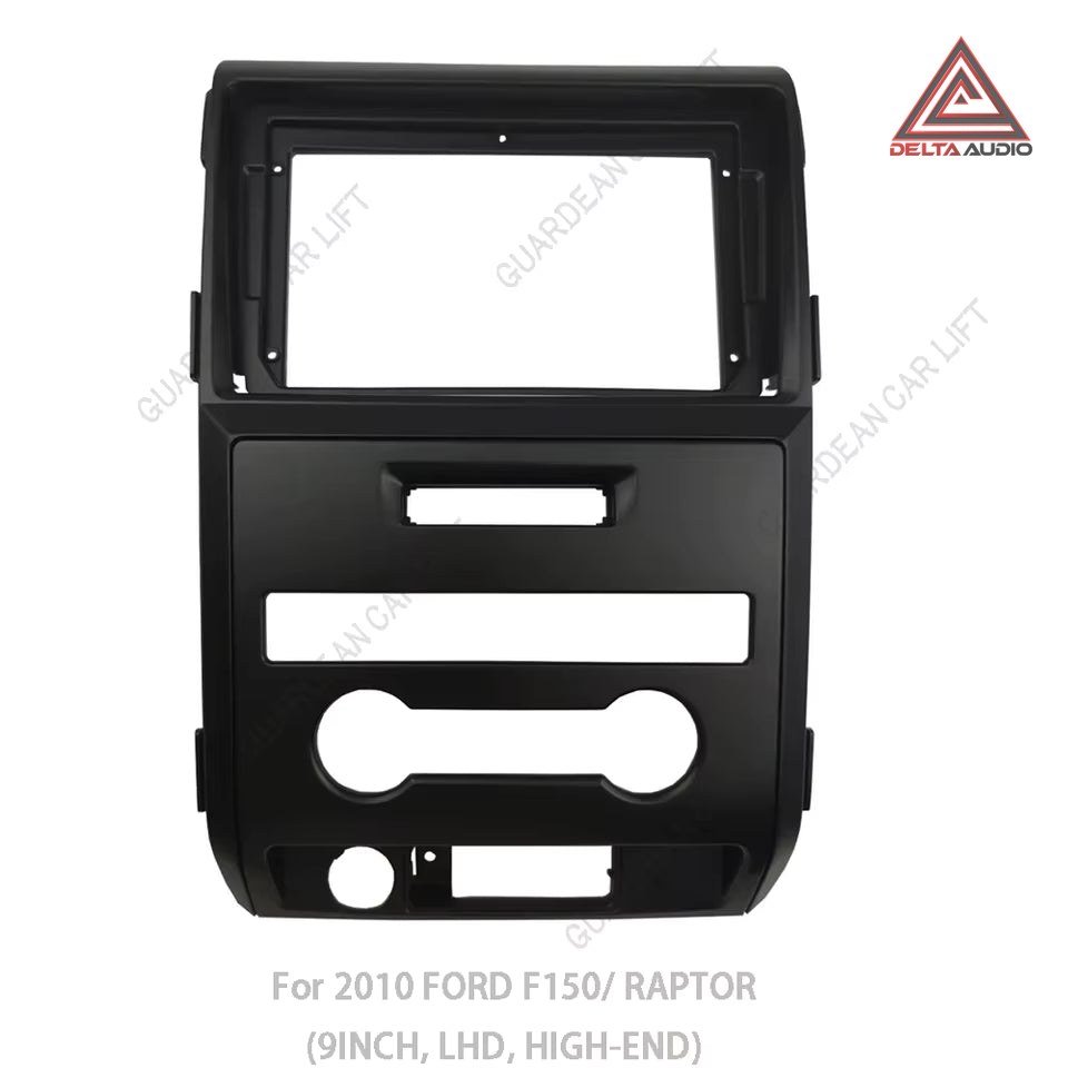 Consola Ford Raptor F150 Aire Manual 2008 a 2014 - 9 (Negro Opaco)