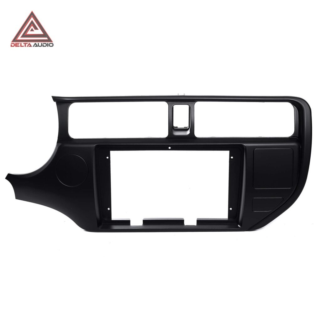 Consola KIA RIO con Parqueo 2012 a 2015 - 9 (Negro Mate)