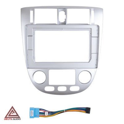 Consola Chevrolet Optra Digital Grande 2004 a 2006 - 10 (Gris Plata)