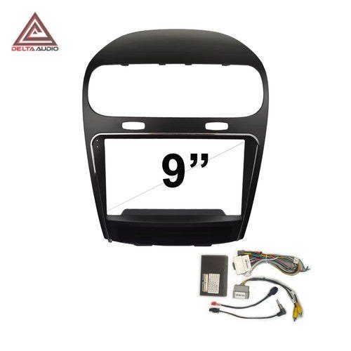 Consola Dodge Journey 2011 a 2019 - 9 (Negro Mate)