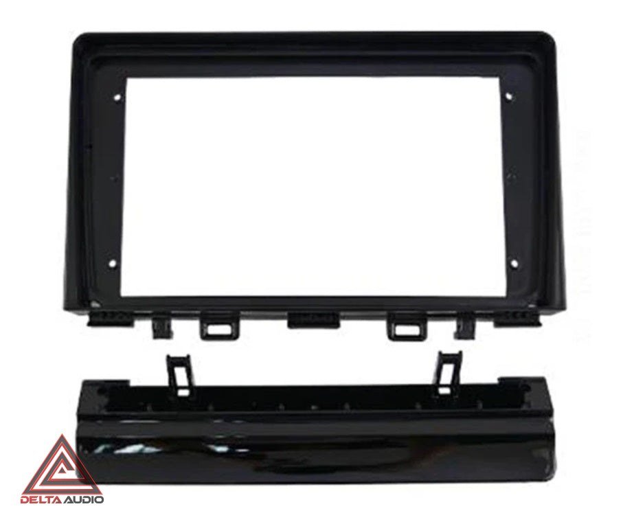 Consola KIA RIO 2018 a 2024 - 9 (Negra Brillante)