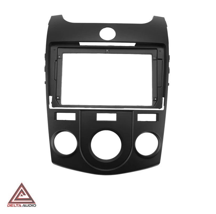 Consola KIA Forte Aire Manual 2008 a 2016 - 9 (Negro Opaco)