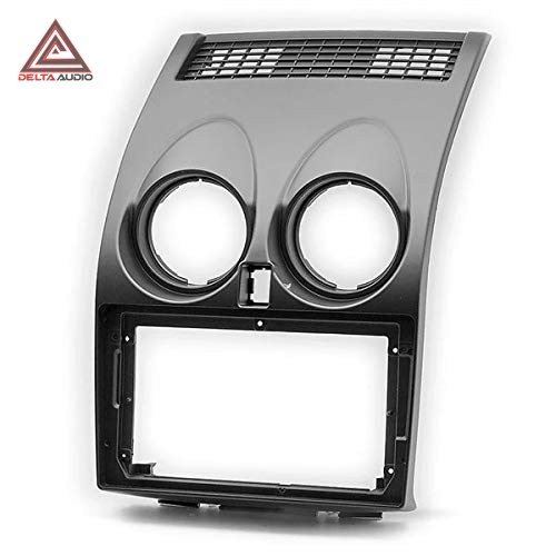 Consola Nissan Qashqai 2009 a 2014 - 9 (Negro Mate)