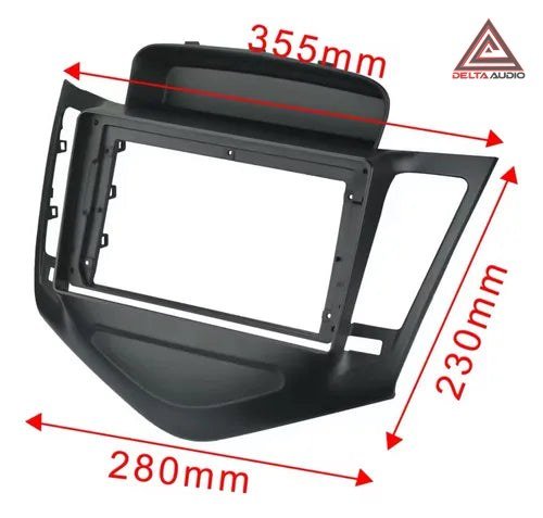 Consola Chevrolet Cruze 2010 a 2012 - 9 (Negro Mate)