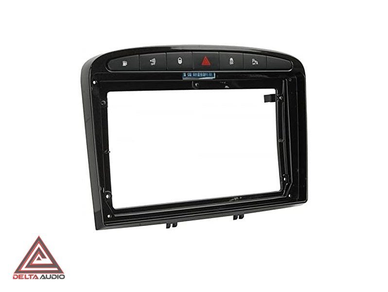 Consola Peugeot 308 de 2007 a 2013 - 9 (Negro Brillante)