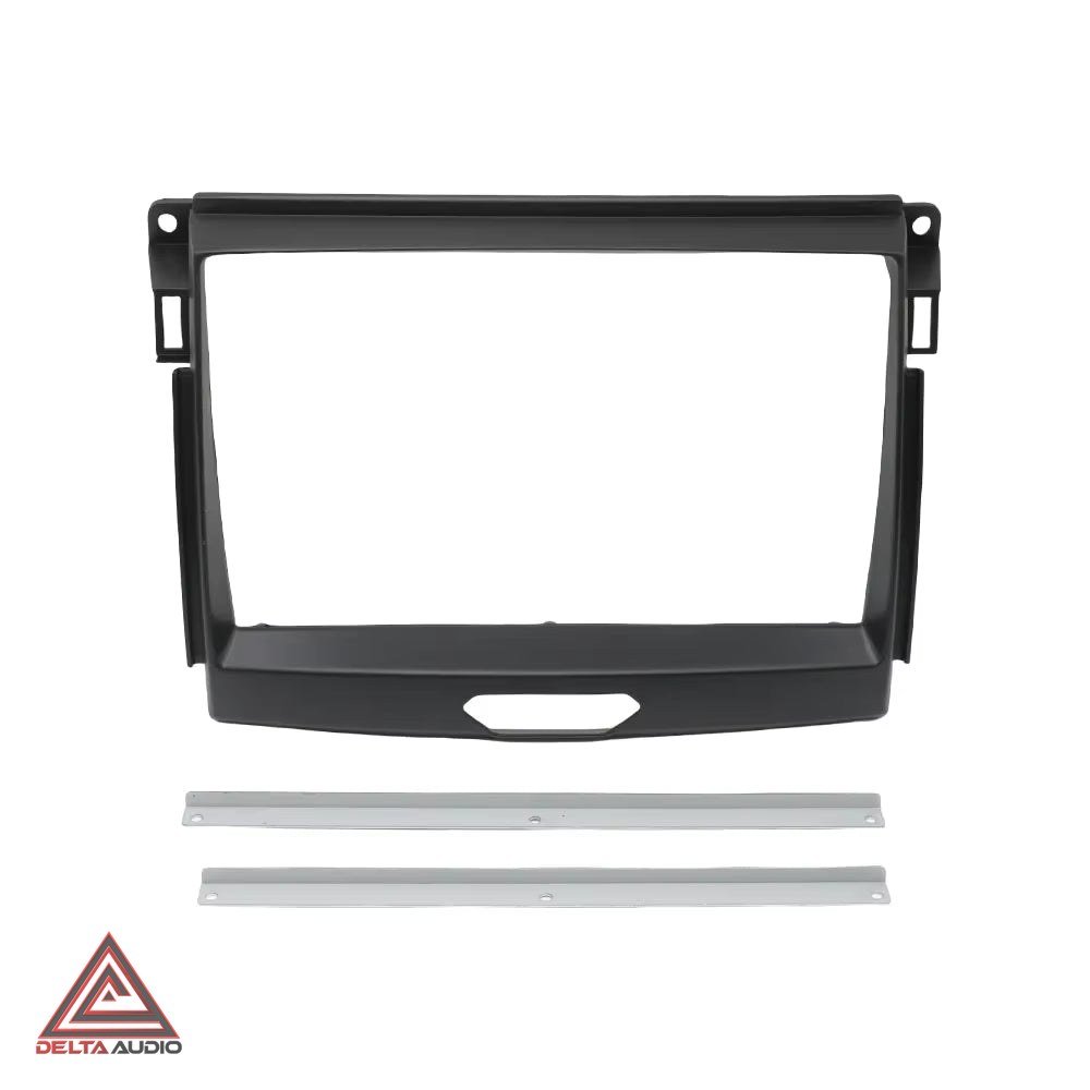 Consola Ford Ranger DOS Piezas 2018 a 2023 - 9 (Negro Opaco)