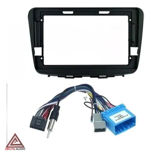 Consola Suzuki Baleno + Pacha 2017 a 2022 - 9 (Negro Mate)