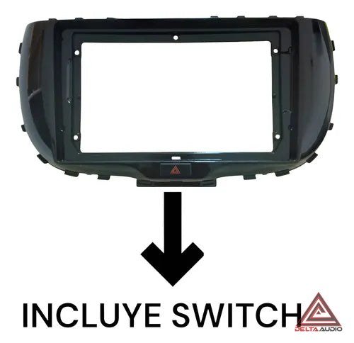Consola KIA Soul 2020 - 9 (Negro Brillante)