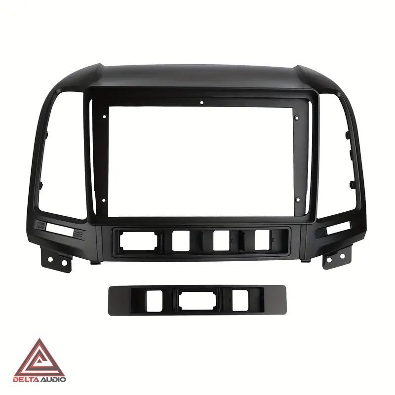 Consola Hyundai Santa FE 2007 a 2013 - 9 (Negro Mate)
