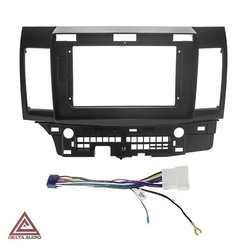 Consola Mitsubishi Lancer 2008 a 2016 - 9 (Negro Mate)