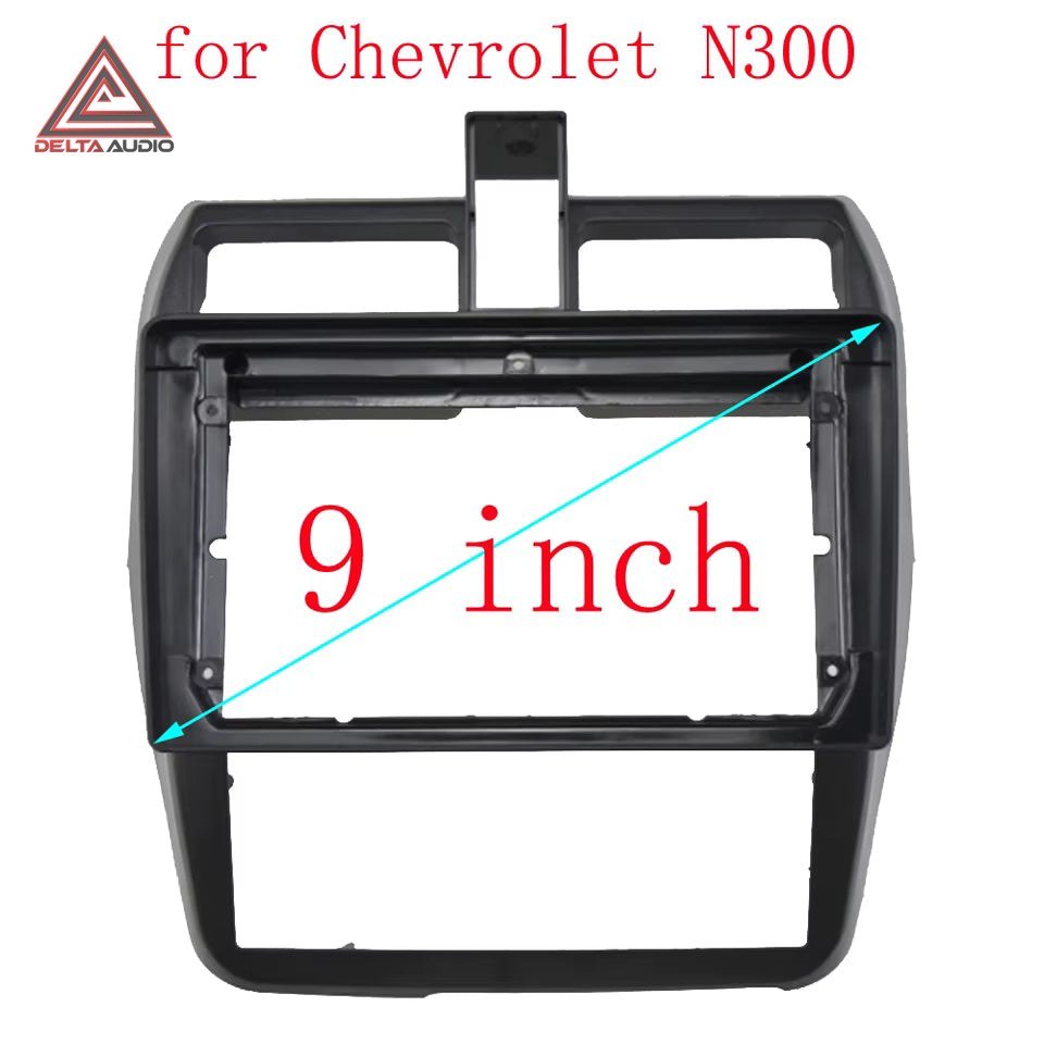 Consola Chevrolet N300 2012 a 2021 - 9 (Negro Mate)