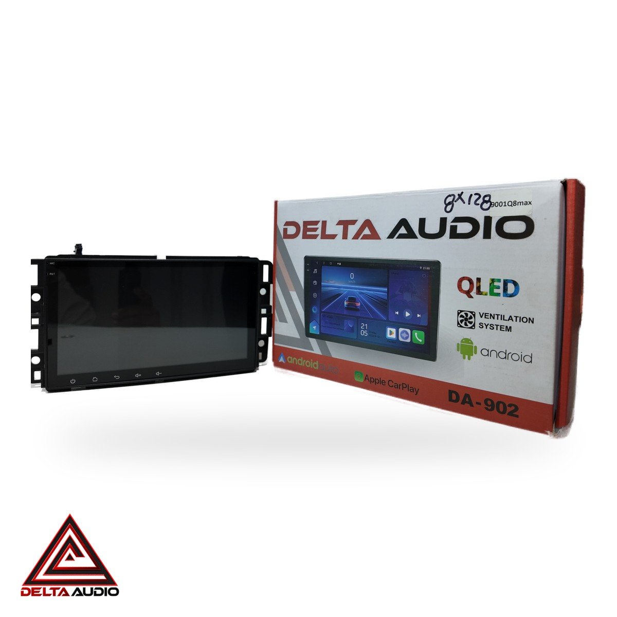 Radio Q8 MAX 9" Android 8GB/128GB